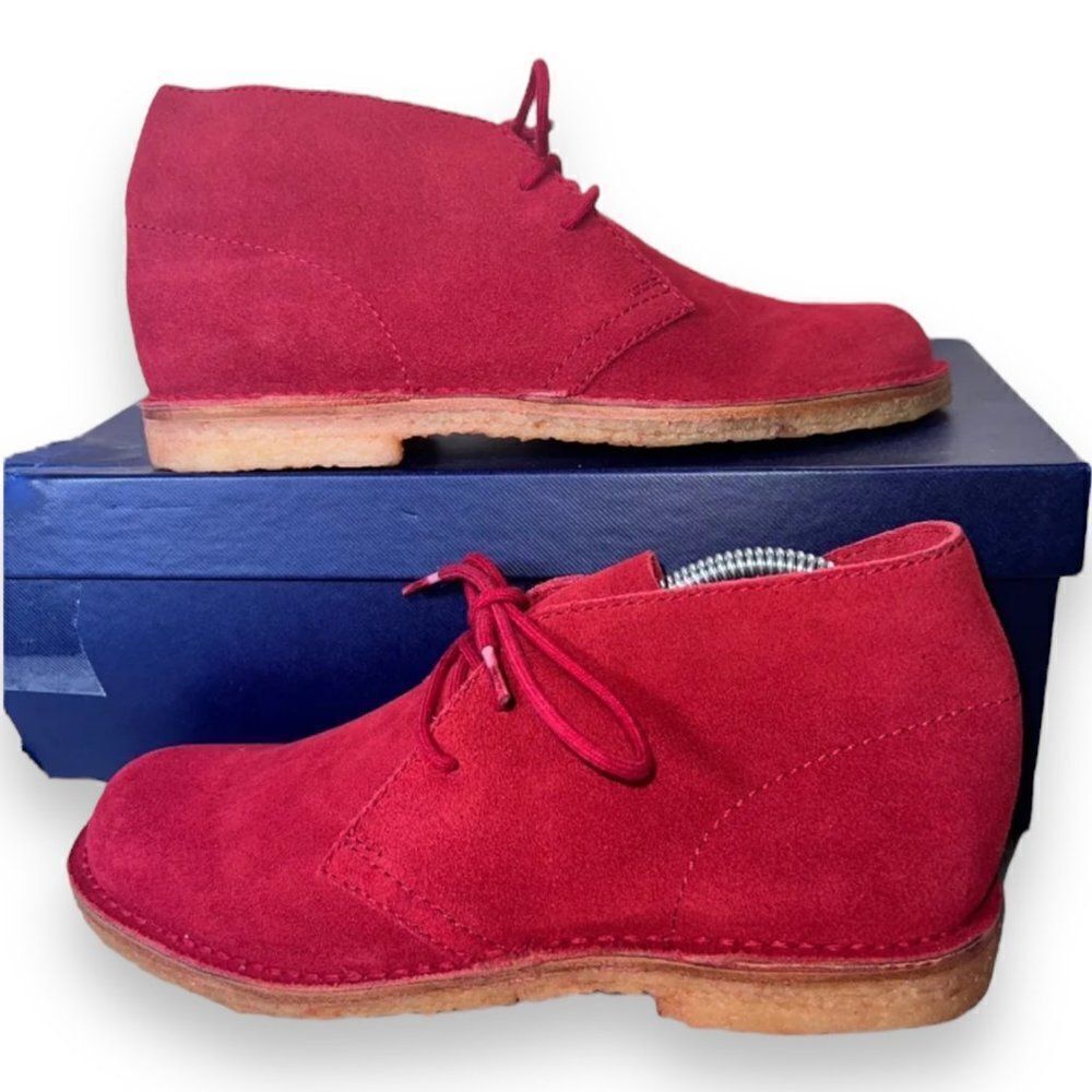 Brooks Brother Red Suede Chukka Boots 59072026‎ Men's 8